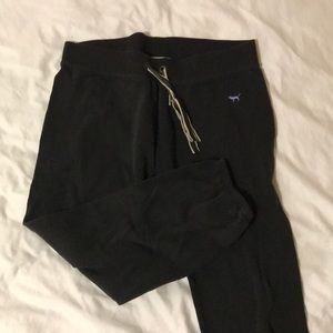 VS PINK a black joggers